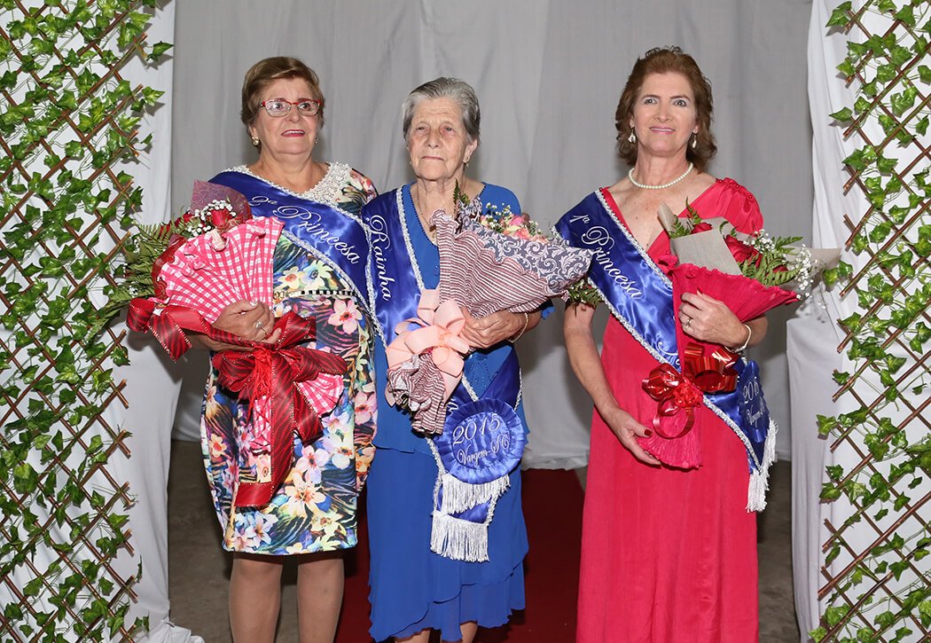 Inês Berlanda é a rainha da terceira idade de Vargem