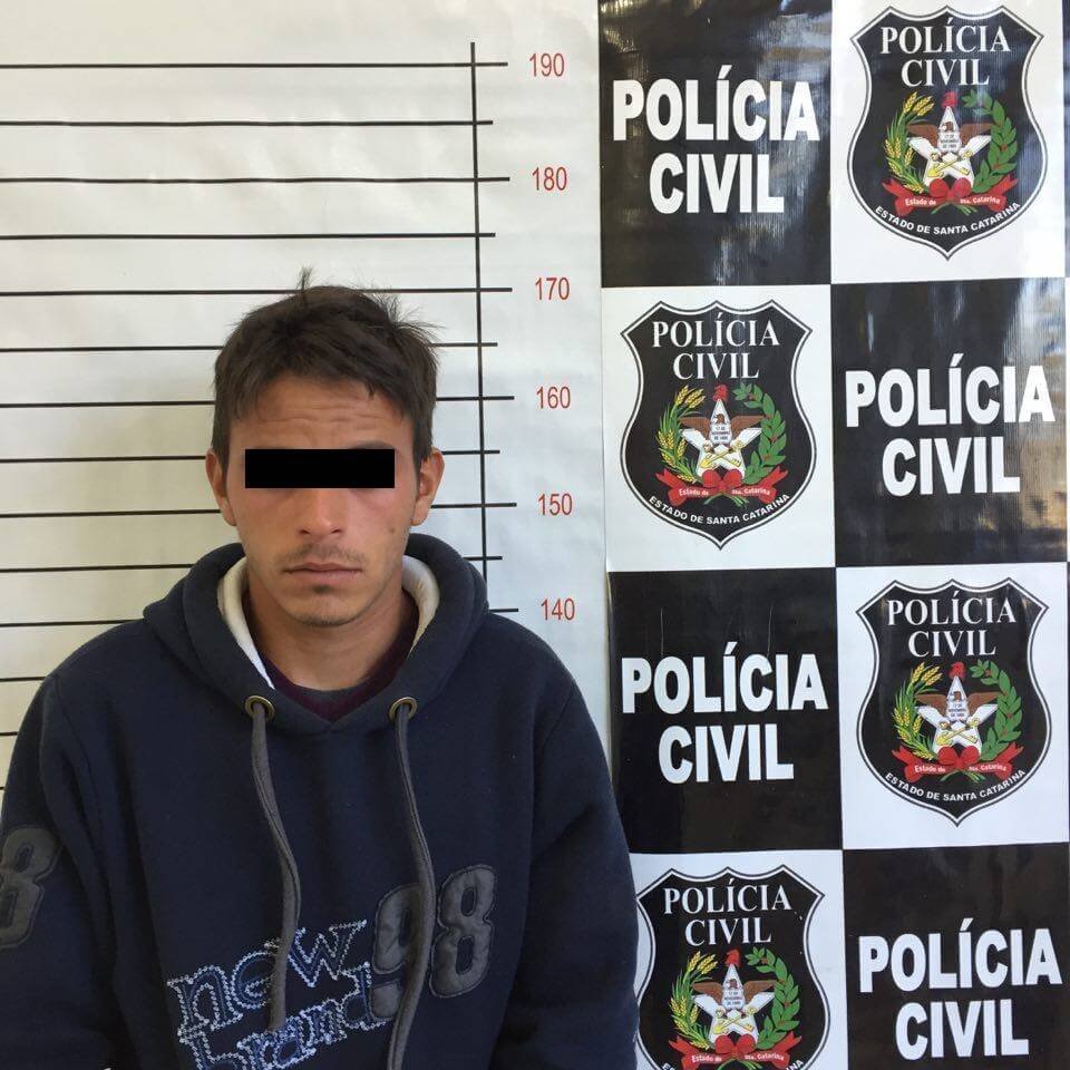 Polícia Civil prende assaltante em Campos Novos
