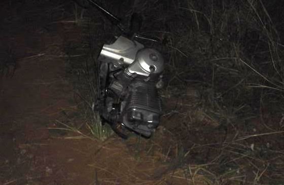 PM recupera motor de moto furtada em Campos Novos