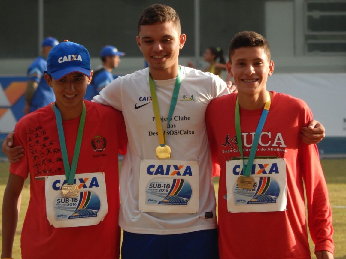Atleta camponovense é bronze no Brasileiro de Menores Interclubes