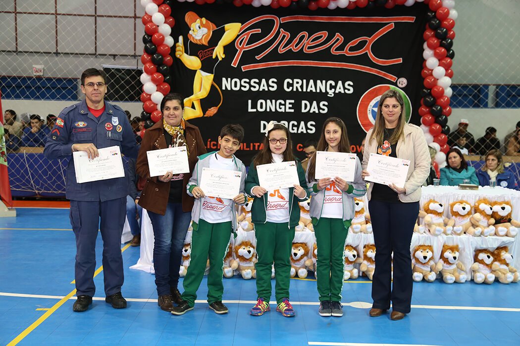 Mais 540 alunos formados no Proerd em Campos Novos