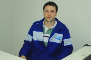 Rodrigo da Silva, engenheiro ambiental da Amplasc