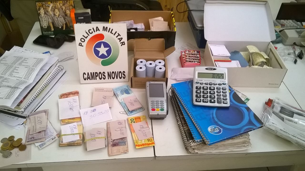 Jogo do bicho: Polícia Militar fecha duas casas de apostas no Centro de CN