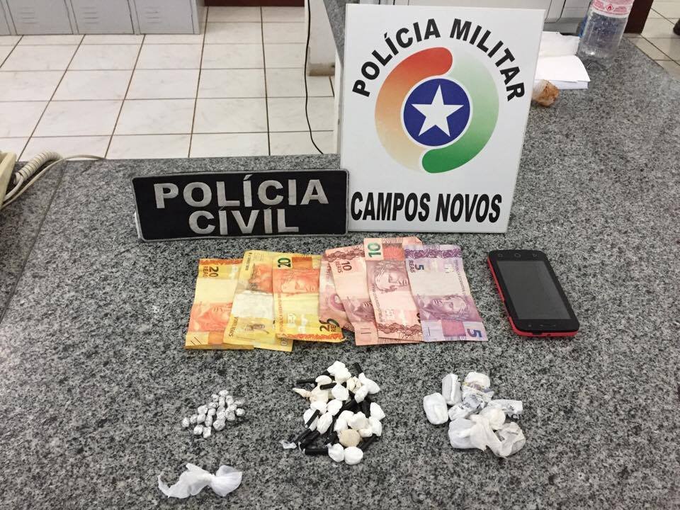 Operação conjunta das Polícias Civil e Militar resulta em nova prisão de traficante