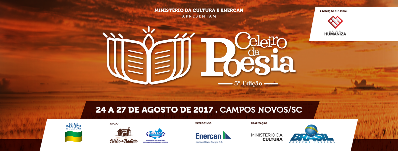 5º Celeiro da Poesia é lançado