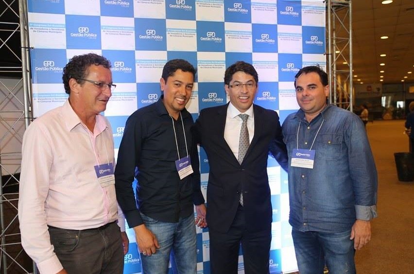 Mancha, Crespo e Dalmolin participam do Congresso Sul-Brasileiro de Vereadores