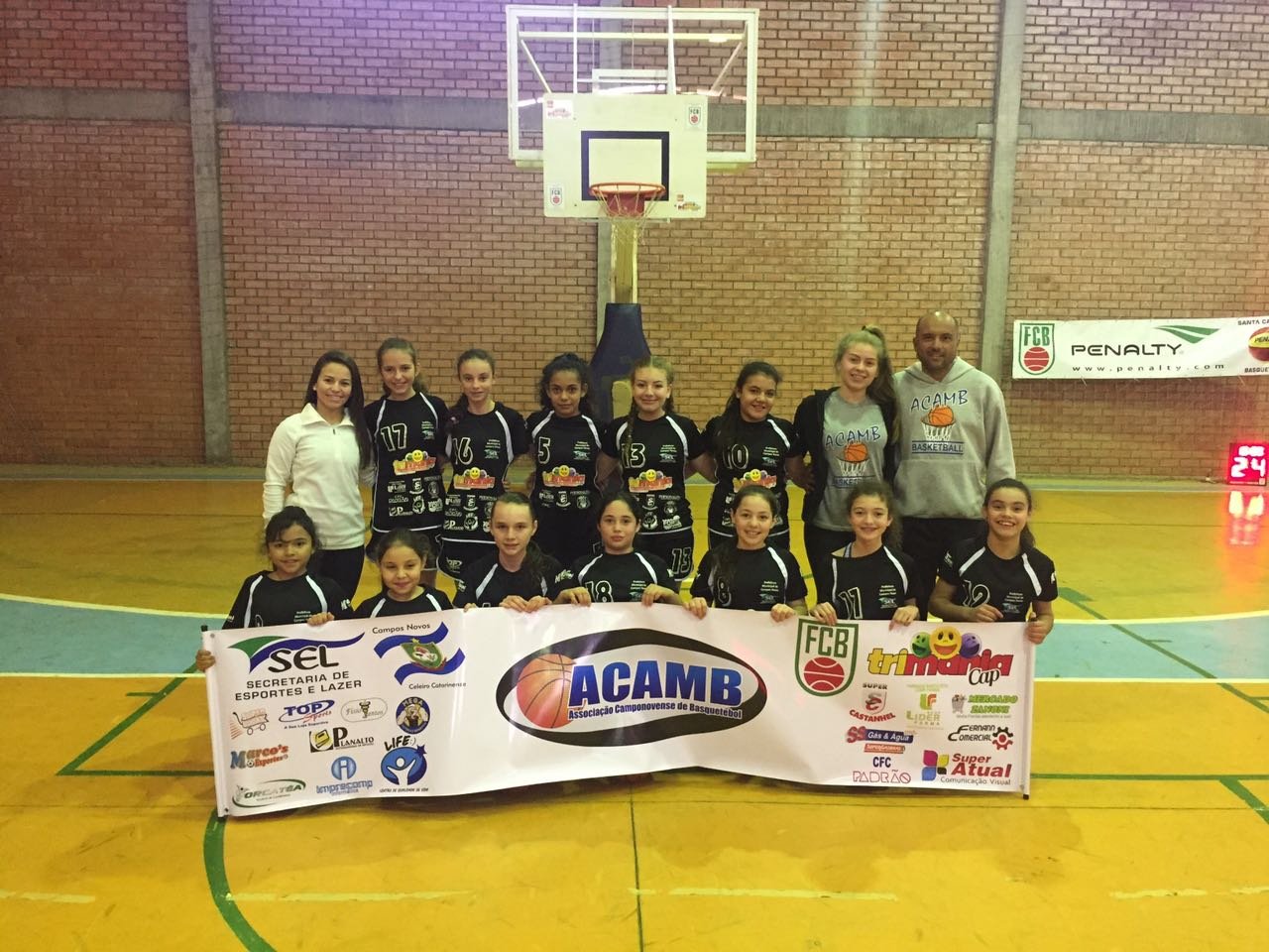 ACAMB se destaca no feminino sub 12 estadual de basquete