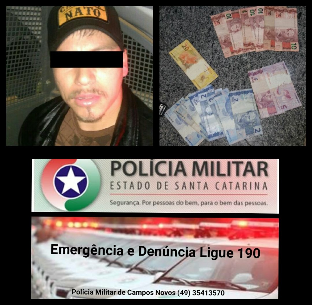 PM prende autor de assalto no Bairro Aparecida