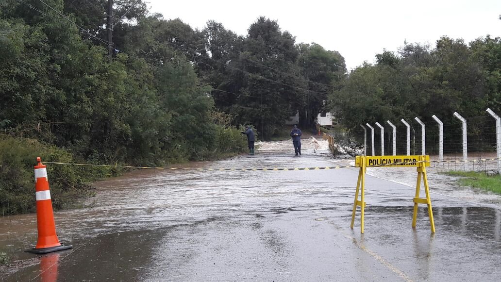 Pontes no Ibicuí permanecem interditadas