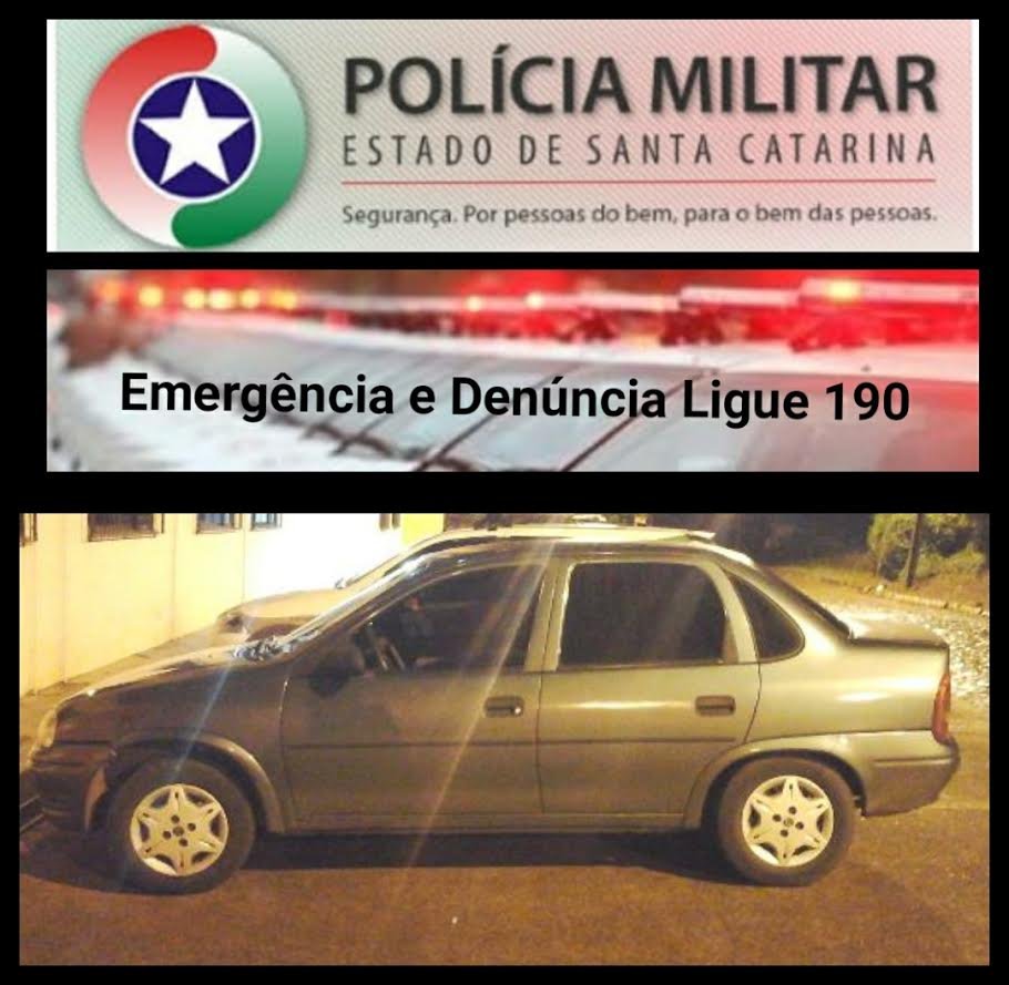 PM age rápido, prende ladrões e recupera veiculo roubado