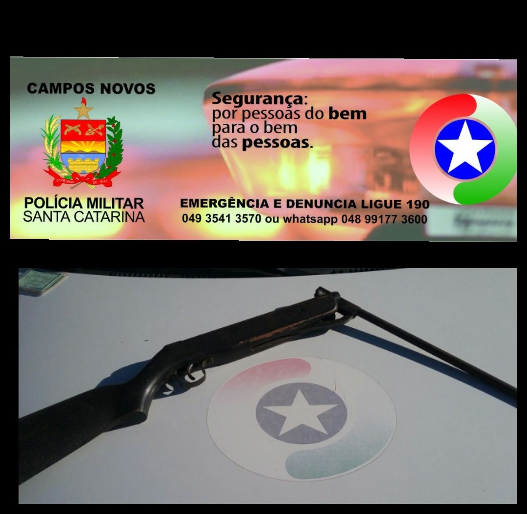 PM apreende arma de fogo