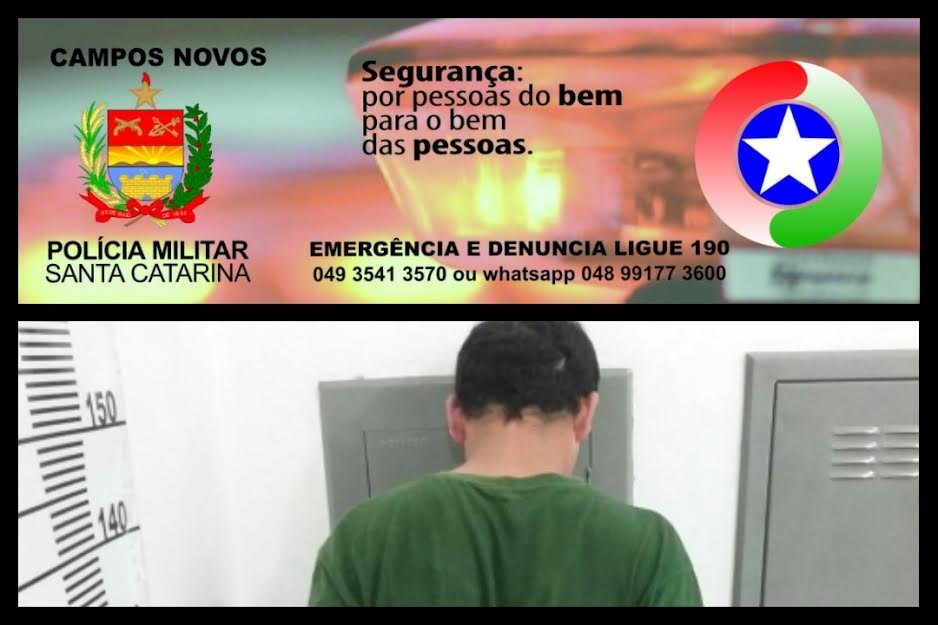 Homem com extensa ficha criminal é recapturado pela PM