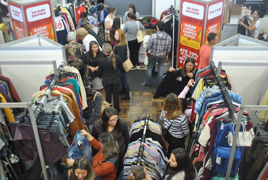 3ª edição do Bazar Campos Novos ocorre no fim de semana