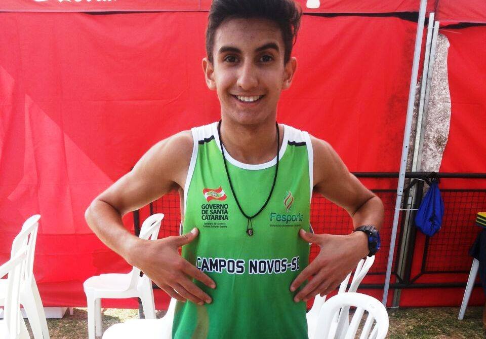 Camponovense Maximino Kunen é bronze nos Jogos Escolares da Juventude