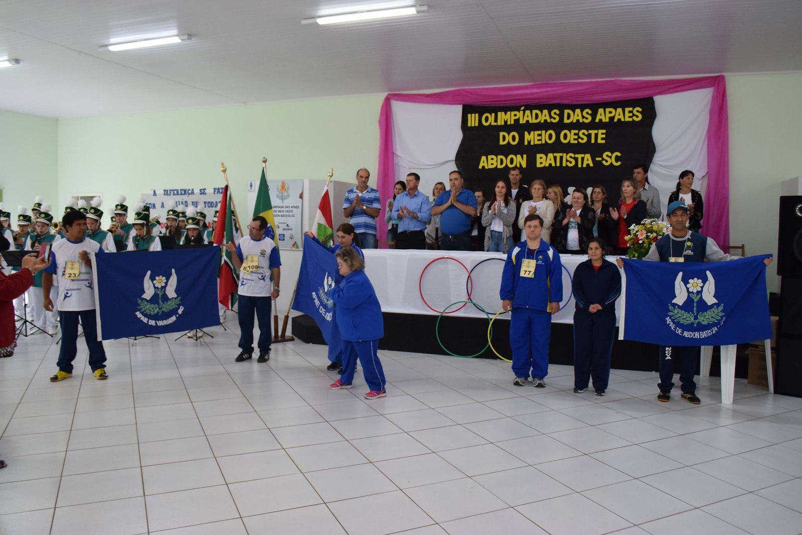 Abdon Batista é sede da III Olimpíadas das APAEs da Região do Meio Oeste Catarinense