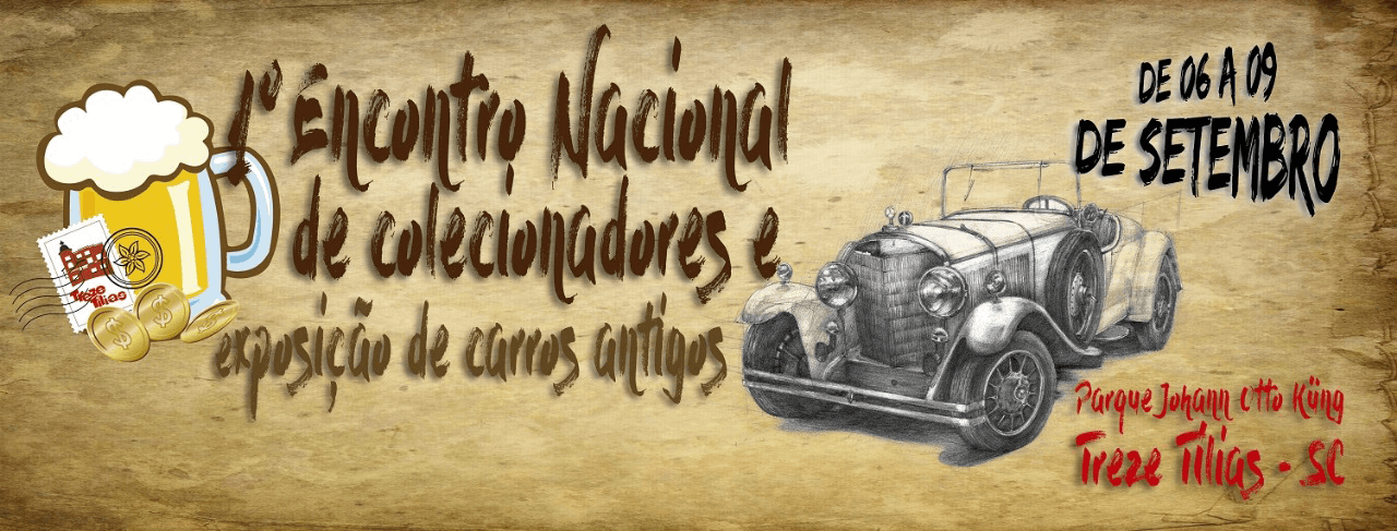 Colecionadores se reúnem para realizar Primeiro Encontro e Exposição de Carros antigos