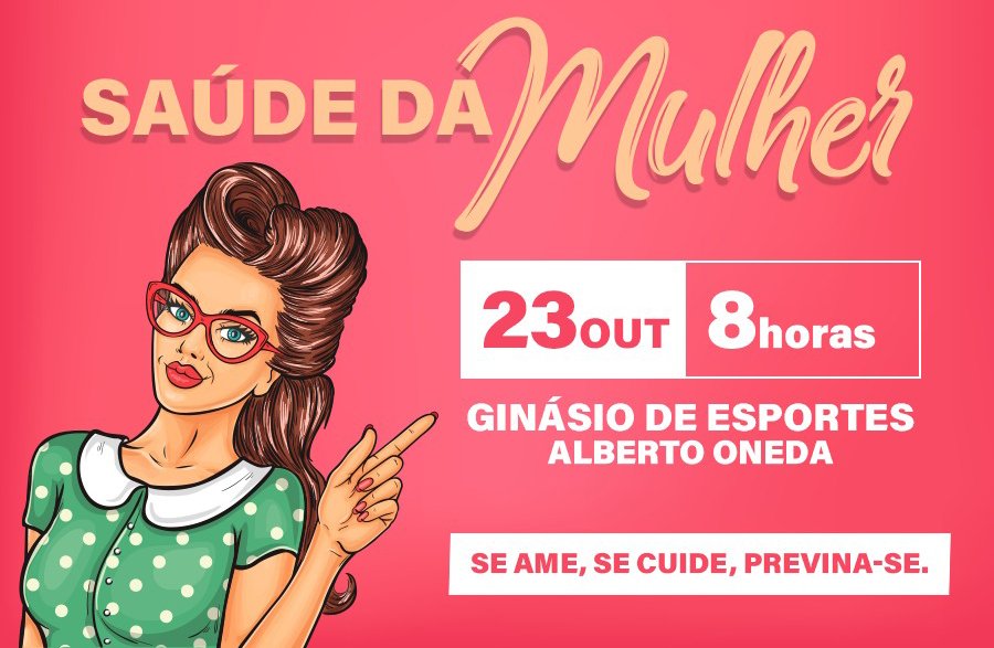 Saúde da Mulher será destaque em Vargem