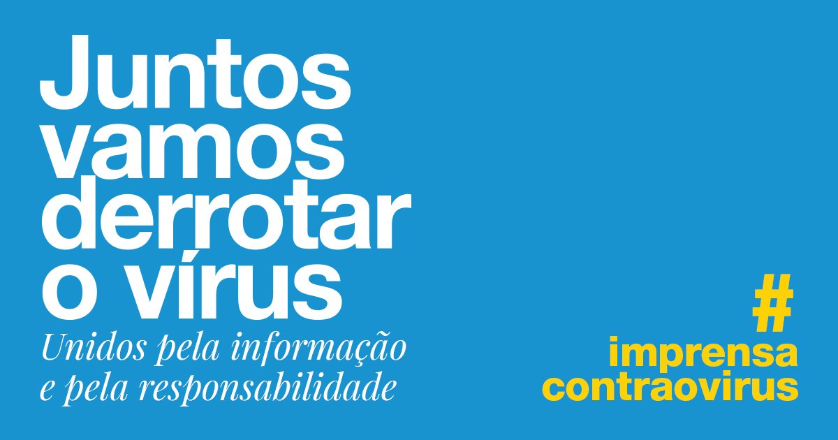 “Juntos vamos derrotar o Vírus”