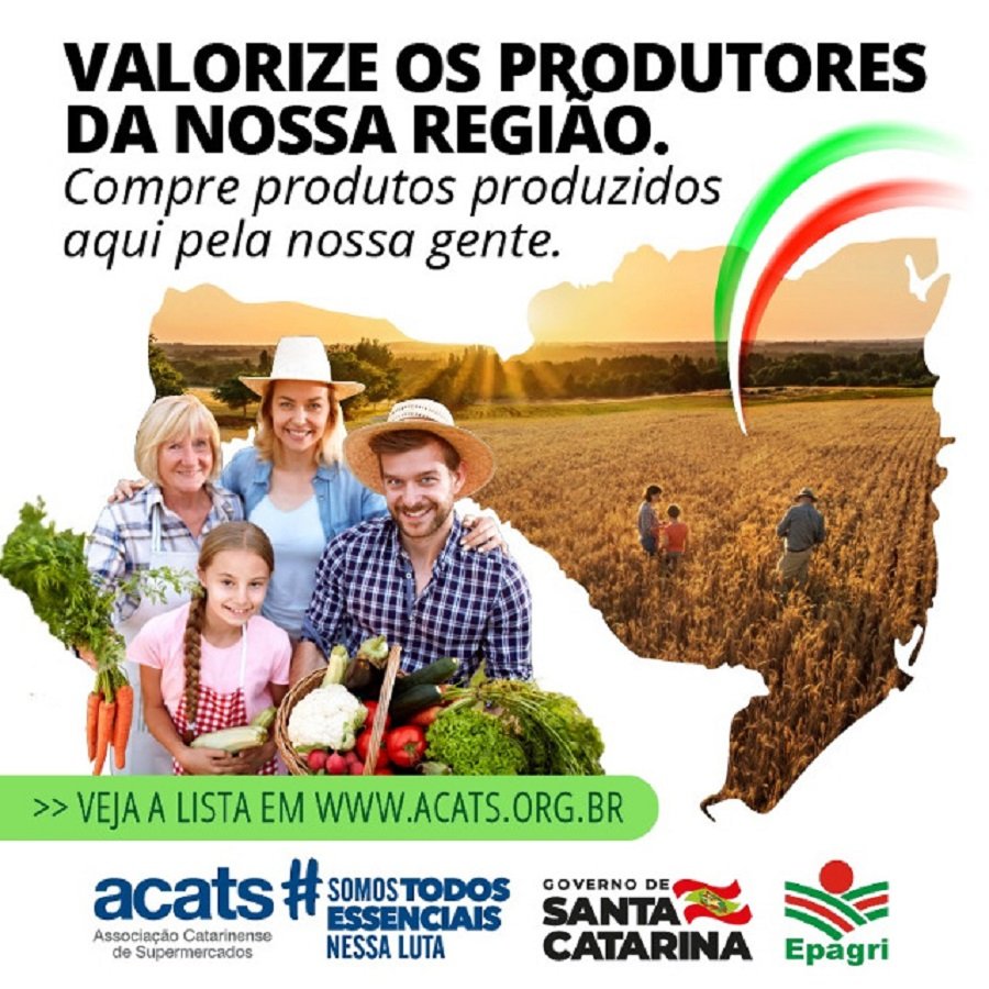 Campanha incentiva valorização de produtores regionais
