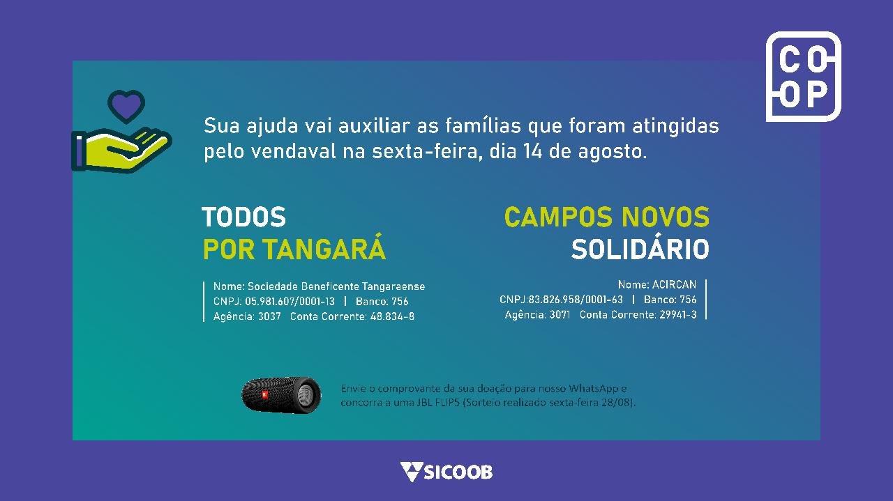 Sicoob lança campanha de apoio a Tangará em congresso de seguros virtual