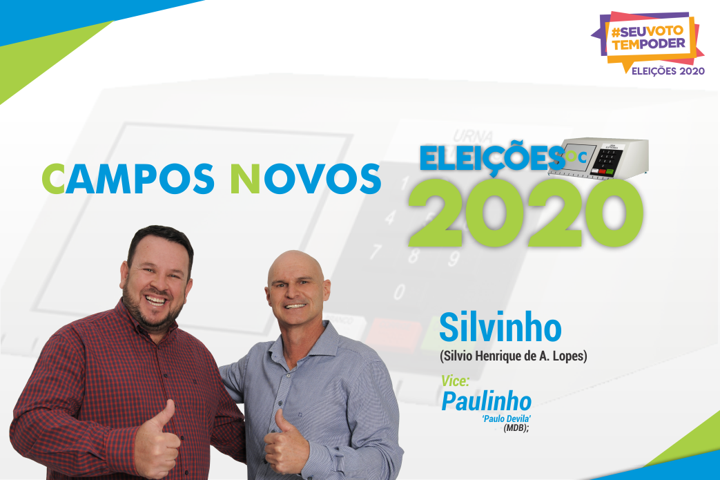 “Para Campos Novos voltar a Crescer” é o  mote de mudança do candidato Silvinho