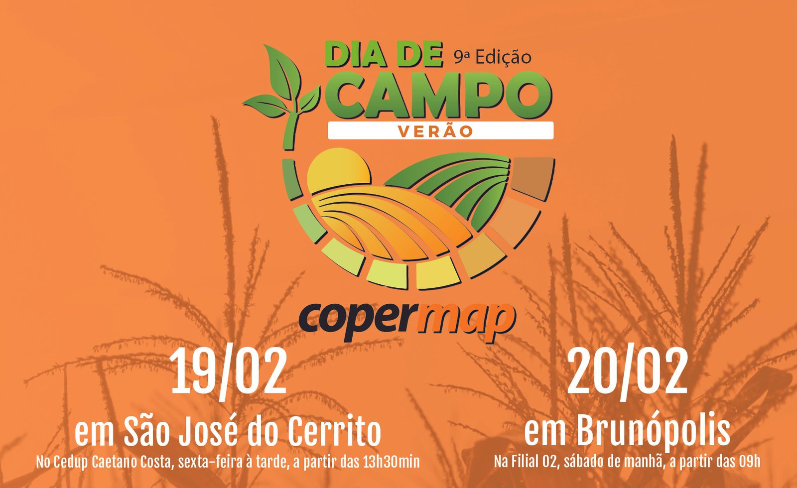 Dias de Campo Copermap acontecem nesta sexta e sábado