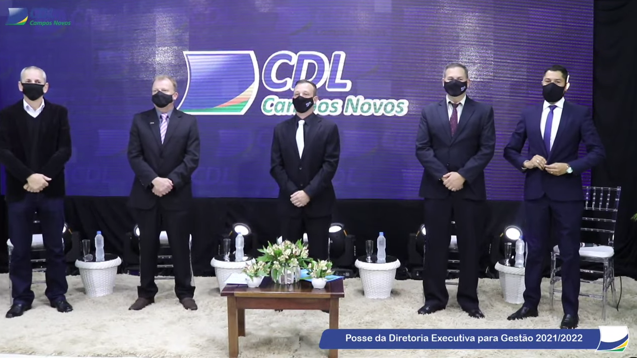 CDL realiza solenidade de posse da diretoria para gestão 2021/22