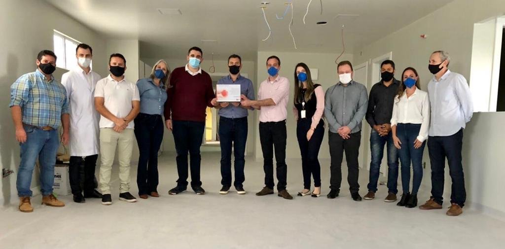 Doacão da BRF para Hospital de Campos Novos reforça combate à Covid-19