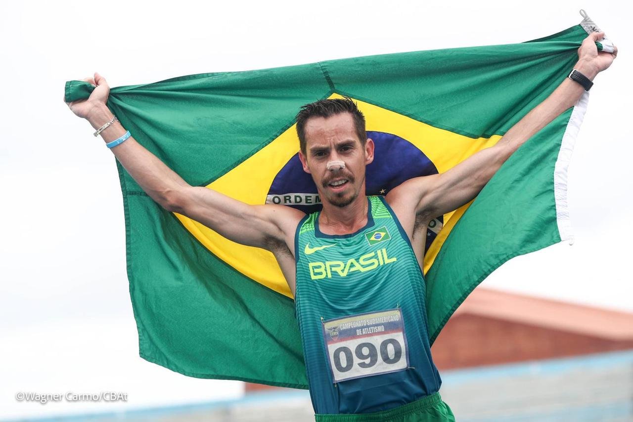 Tiago Mecabô conquista a 5ª colocação no Campeonato Sul-Americano de Atletismo