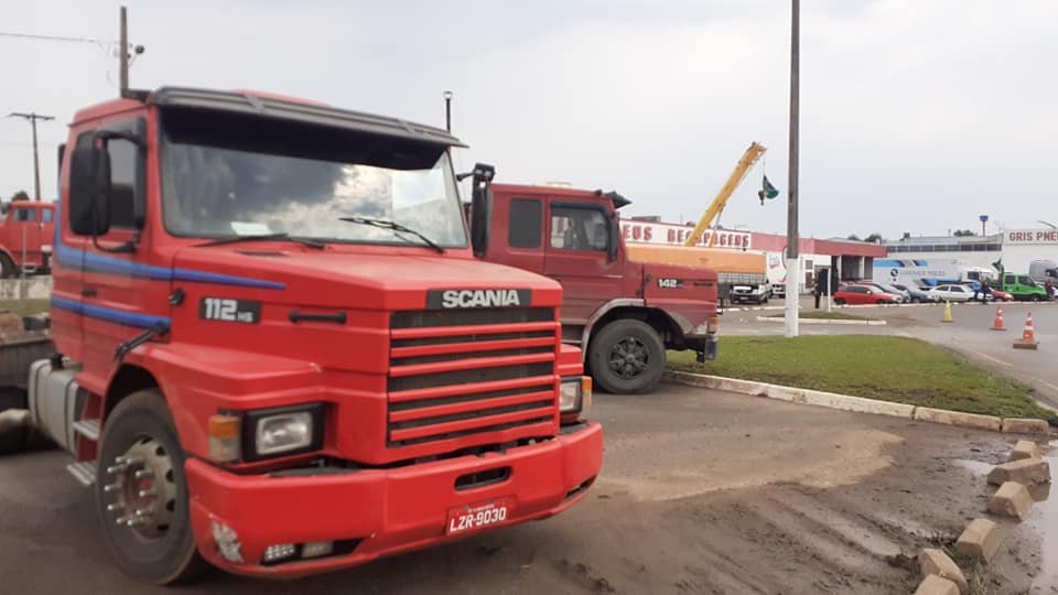Caminhoneiros de Campos Novos e região iniciam paralisação por 72 horas
