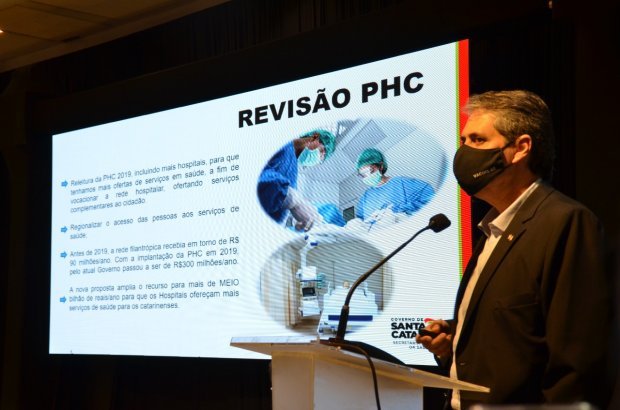 Nova Política Hospitalar Catarinense vai injetar R$ 600 milhões em hospitais do estado em 2022