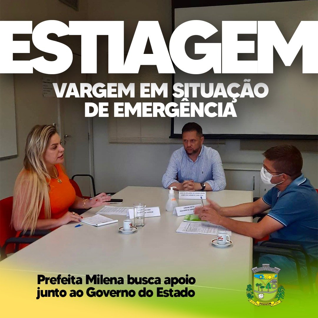 Município decreta Situação de Emergência devido a estiagem e busca recursos