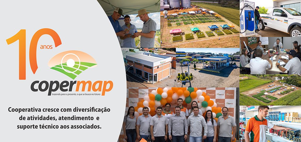 Copermap faz programação especial em comemoração ao seu 10° aniversário