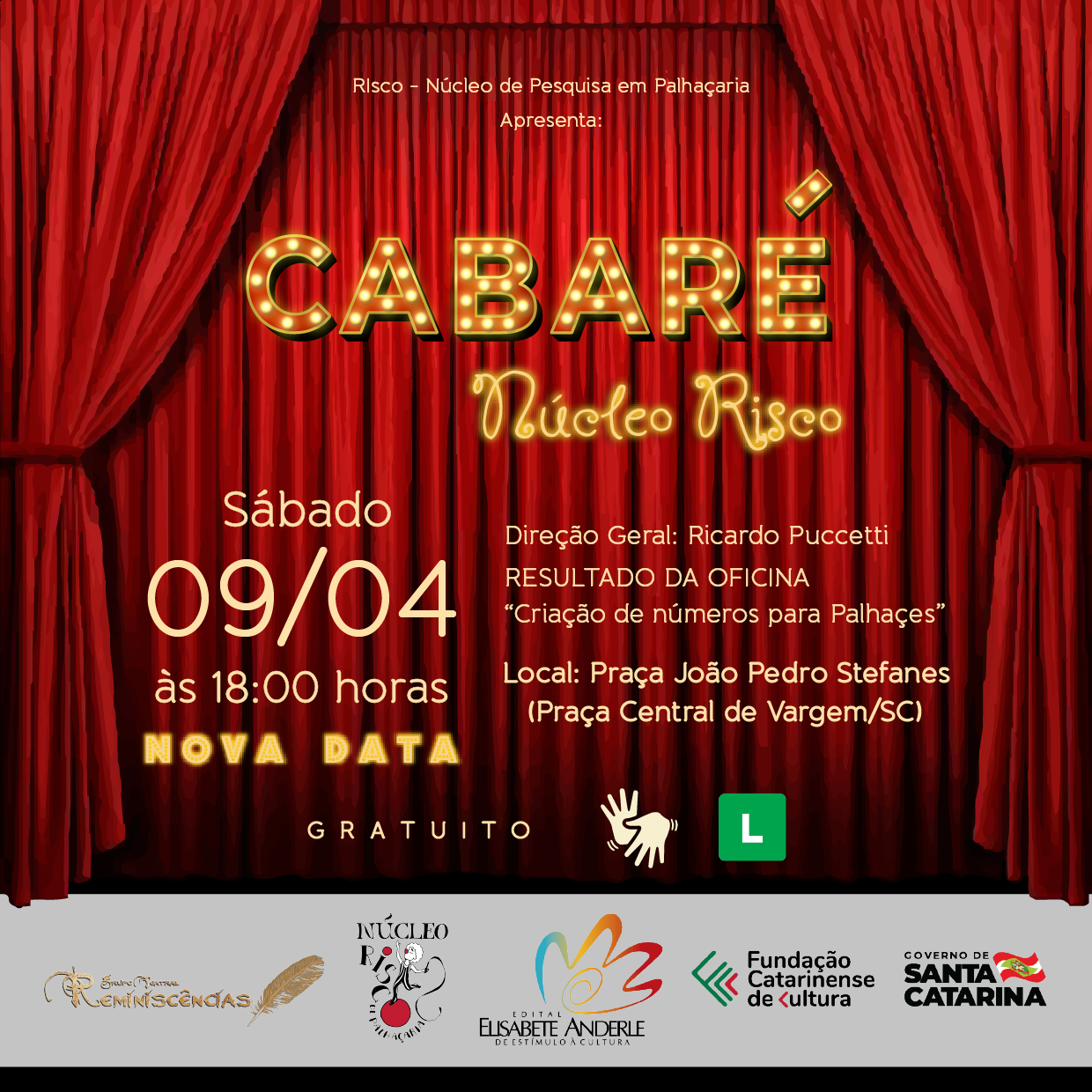 Vargem terá apresentação de números de palhaçaria