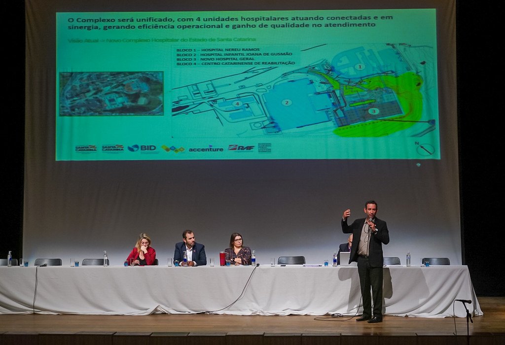 Governo realiza audiência pública do novo Complexo Hospitalar de Santa Catarina