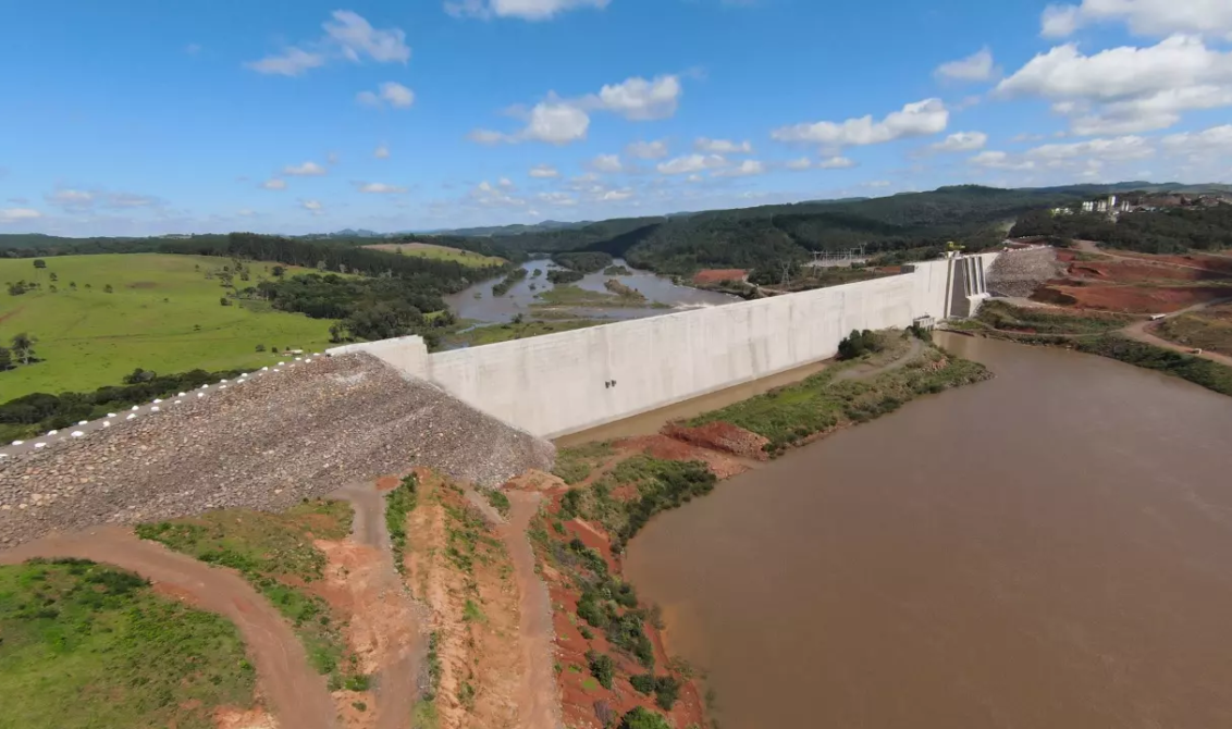 Usina São Roque de Vargem é a maior em construção de SC e está prestes a entrar em operação