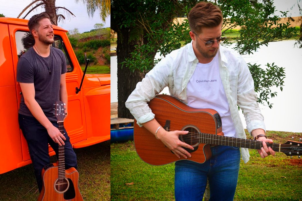 Cantor camponovense lança primeira música e sonha em alçar carreira de sucesso