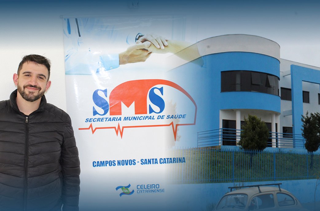 Secretário Municipal de Saúde, Vinícius Serena, analisa cenário atual em Campos Novos