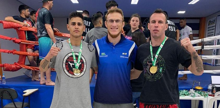 Lutadores de Campos Novos se qualificam para o Sul-Americano de MuayThai