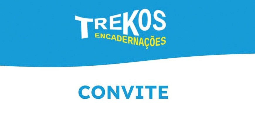 Trekos Encadernações inaugura amanhã