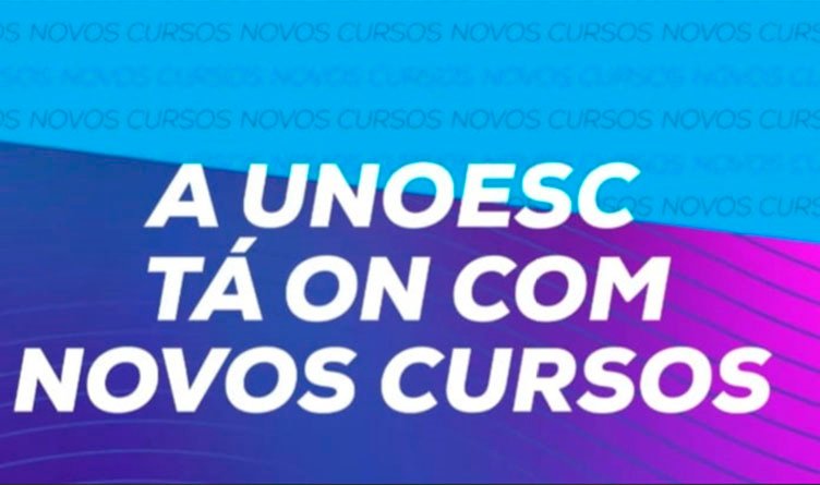 Conheça os novos cursos de Graduação EaD oferecidos pela Unoesc