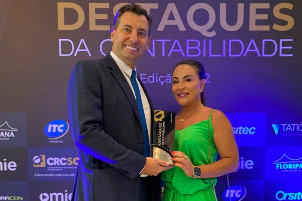 Orcatéa recebe Prêmio do Conselho Regional de Contabilidade de Santa Catarina