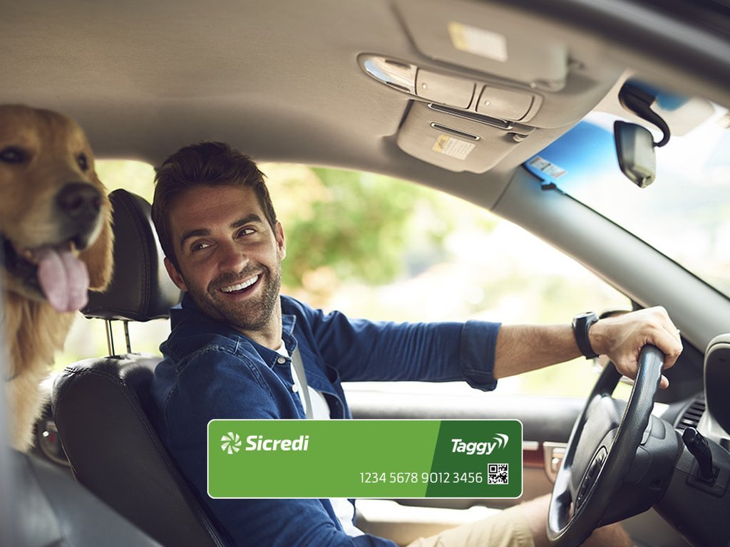 Tag de Passagem do Sicredi permite pagamento automático em pedágios e estacionamentos