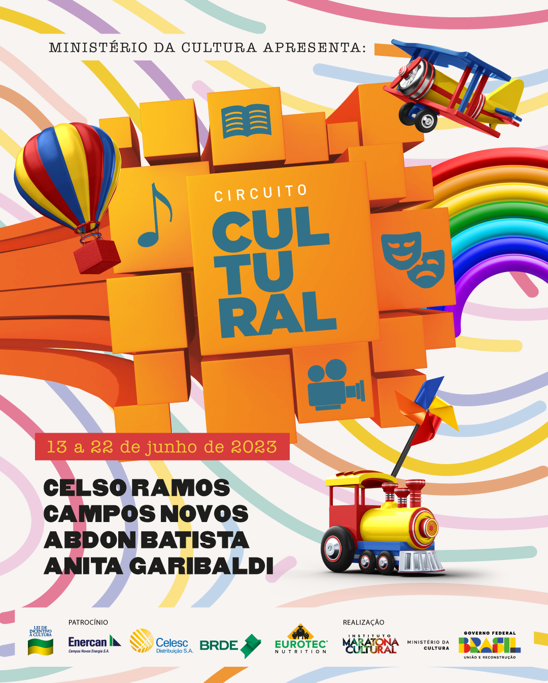 Projeto Circuito Cultural terá nova circulação por quatro cidades catarinenses