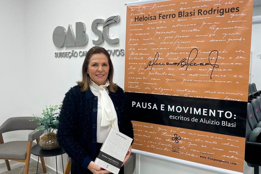 Dra. Heloísa Ferro Blasi lança livro com episódios históricos da trajetória do seu pai, o camponovense Aluizio Blasi