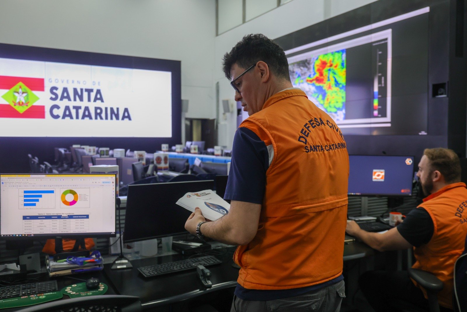Chuvas em SC: 25 cidades registram ocorrências