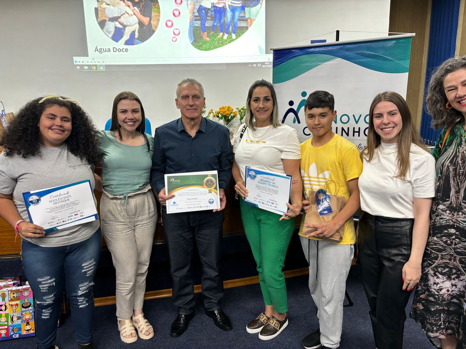 Copercampos recebe homenagem do Programa Novos Caminhos 