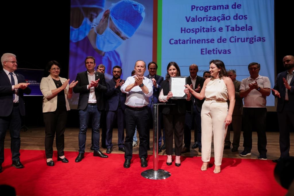 Governo lança programa para valorização dos hospitais e Tabela Catarinense de Cirurgias Eletivas