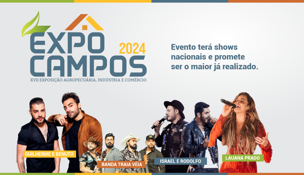 EXPOCAMPOS é lançada em Campos Novos e acontecerá em abril