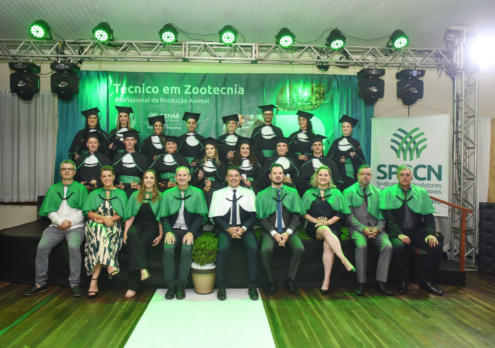 Senar/SC forma 1ª turma do Curso Técnico em Zootecnia em Campos Novos